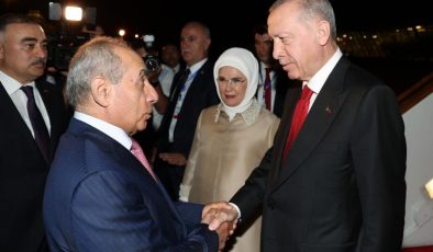 Lider Erdoğan Azerbaycan’da!